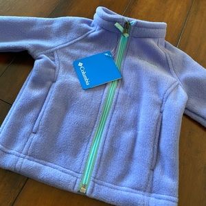 NWT Columbia 6-12 month fleece jacket